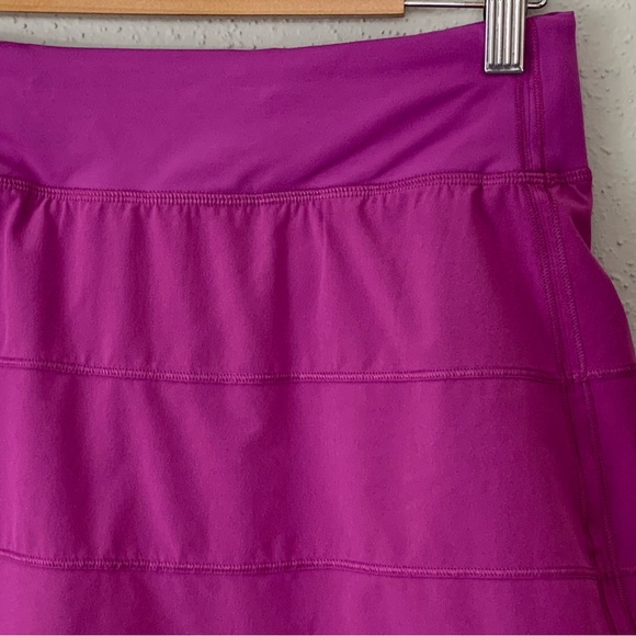 Lululemon 2022 Pace Rival Mid-Rise Skirt *Long Vivid Plum Size 6 - Picture 8 of 16